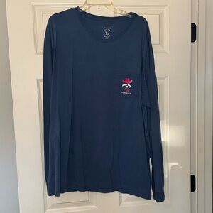Over Under Blue Long Sleeve Shirt